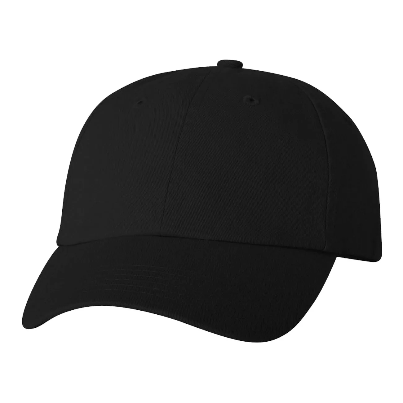 Adult Bio-Washed Cotton Unstructured Dad Hat w/ Adjustable Strapback