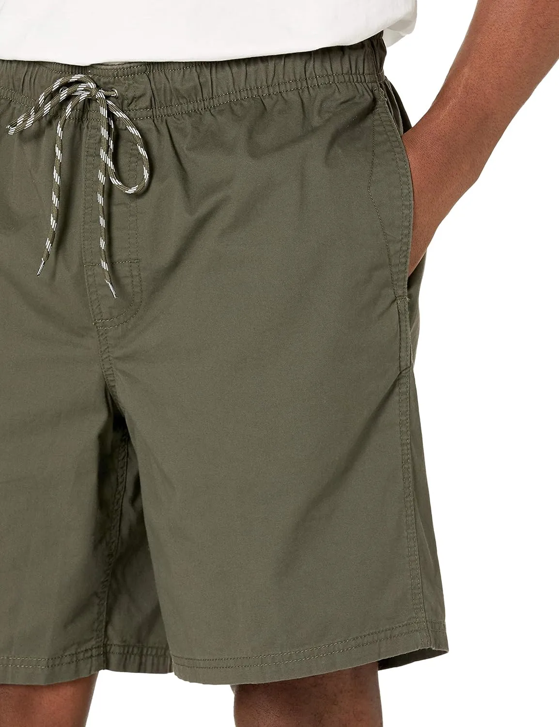 Amazon Essentials Men's 8" Inseam Relaxed-Fit Drawstring Walk Short (Available in Plus Size)