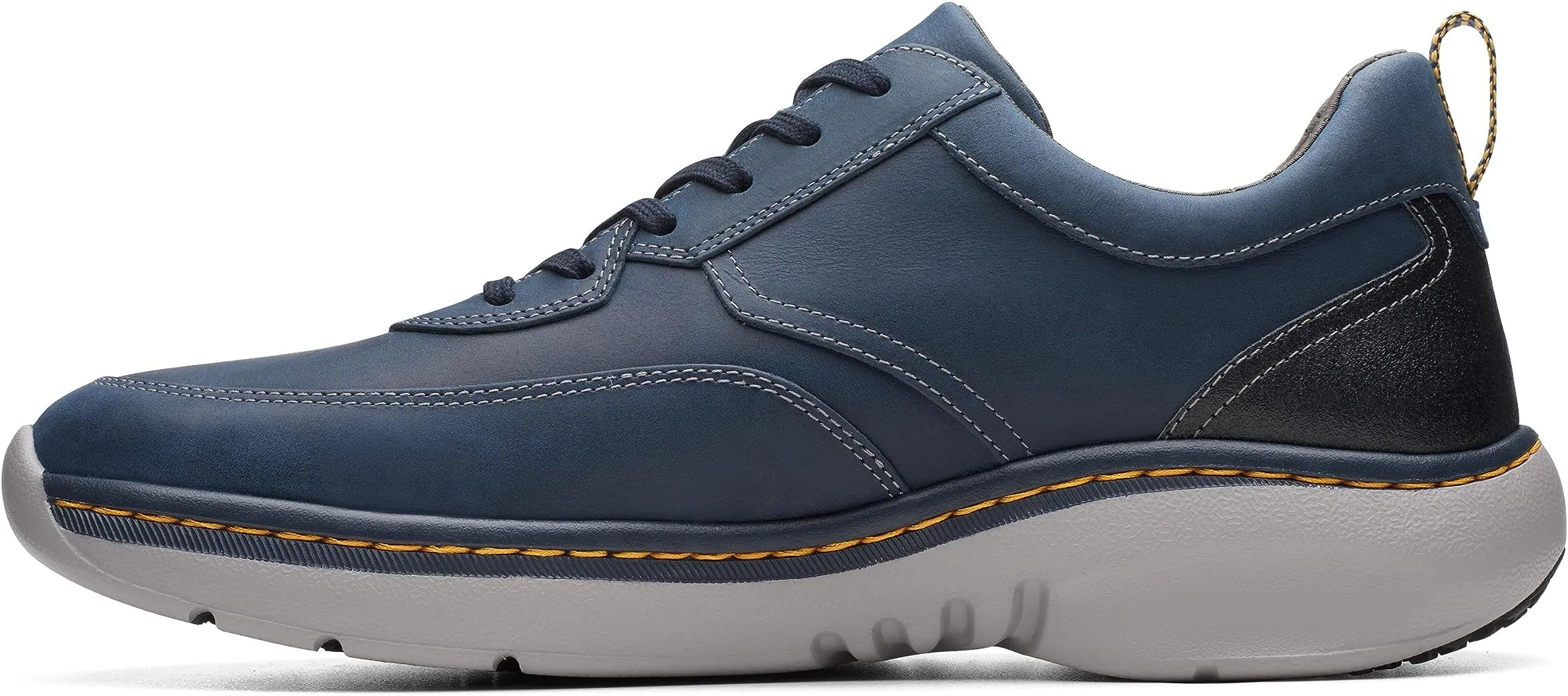 Clarkspro Lace Clarks Sneakers, Navy Leather