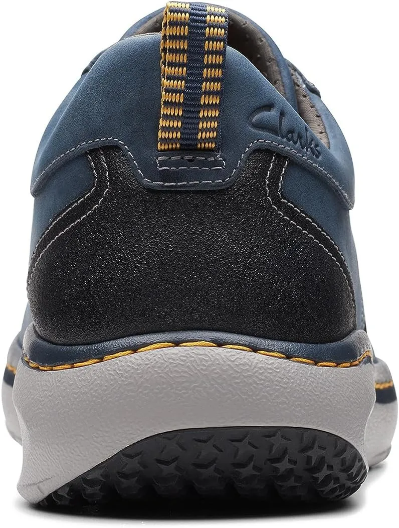 Clarkspro Lace Clarks Sneakers, Navy Leather