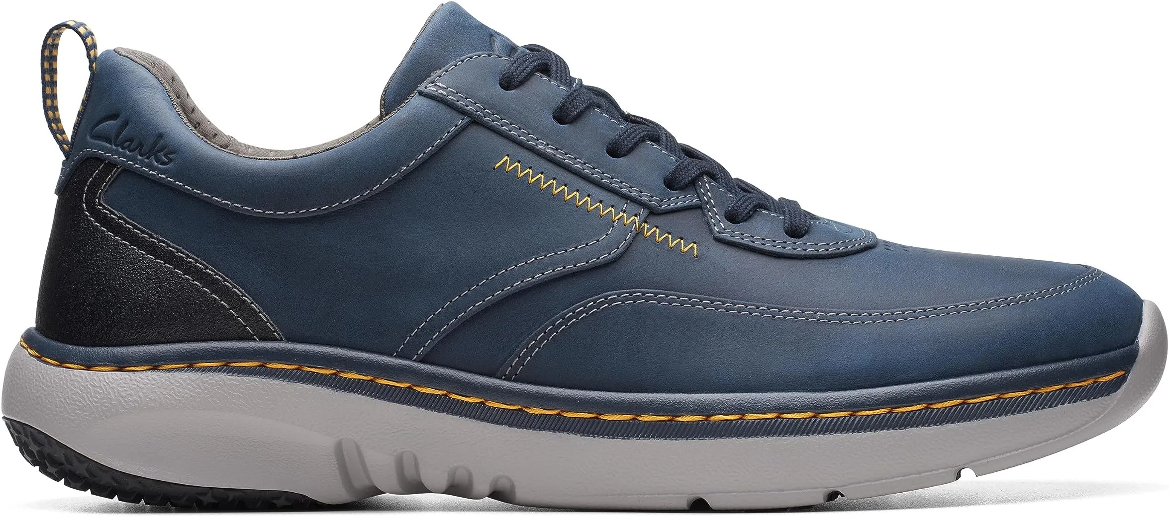 Clarkspro Lace Clarks Sneakers, Navy Leather