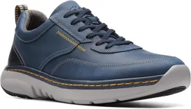 Clarkspro Lace Clarks Sneakers, Navy Leather