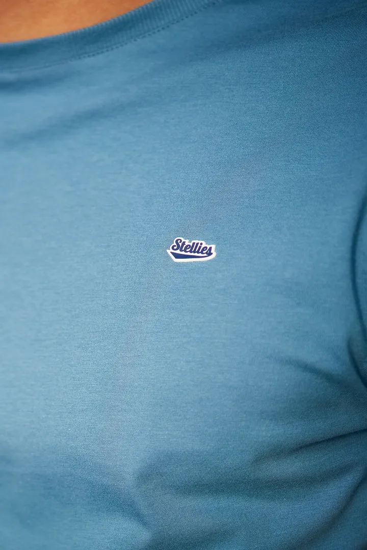 Core Tee in Aegean Blue