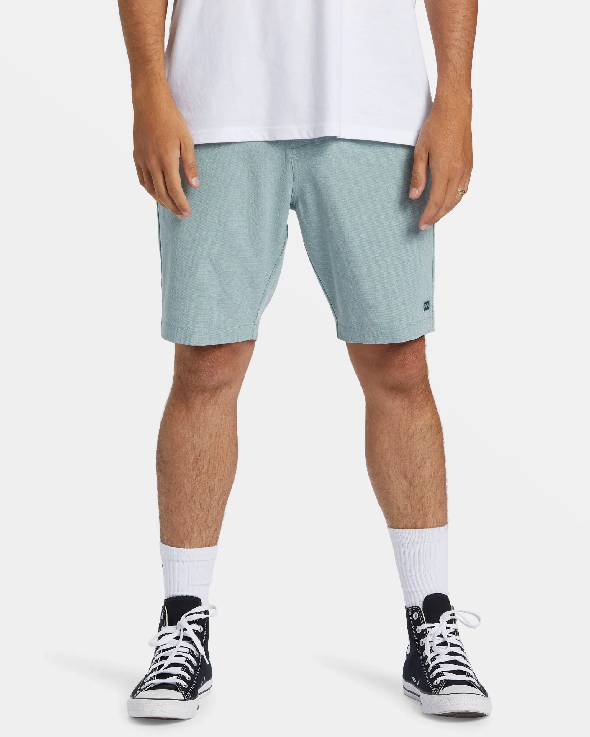 Crossfire Mid 19" Hybrid Submersible Shorts - Jade Stone