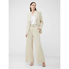 French Connection Everly Suiting Blazer Oyster Gray 75WAC