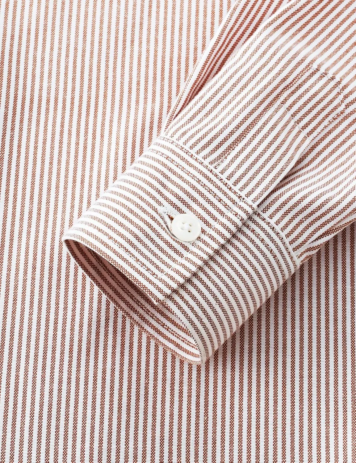 JOGAL Boys Long Sleeve Oxford Dress Shirts Casual Button Down Shirts Striped Tops for 6-14 Years