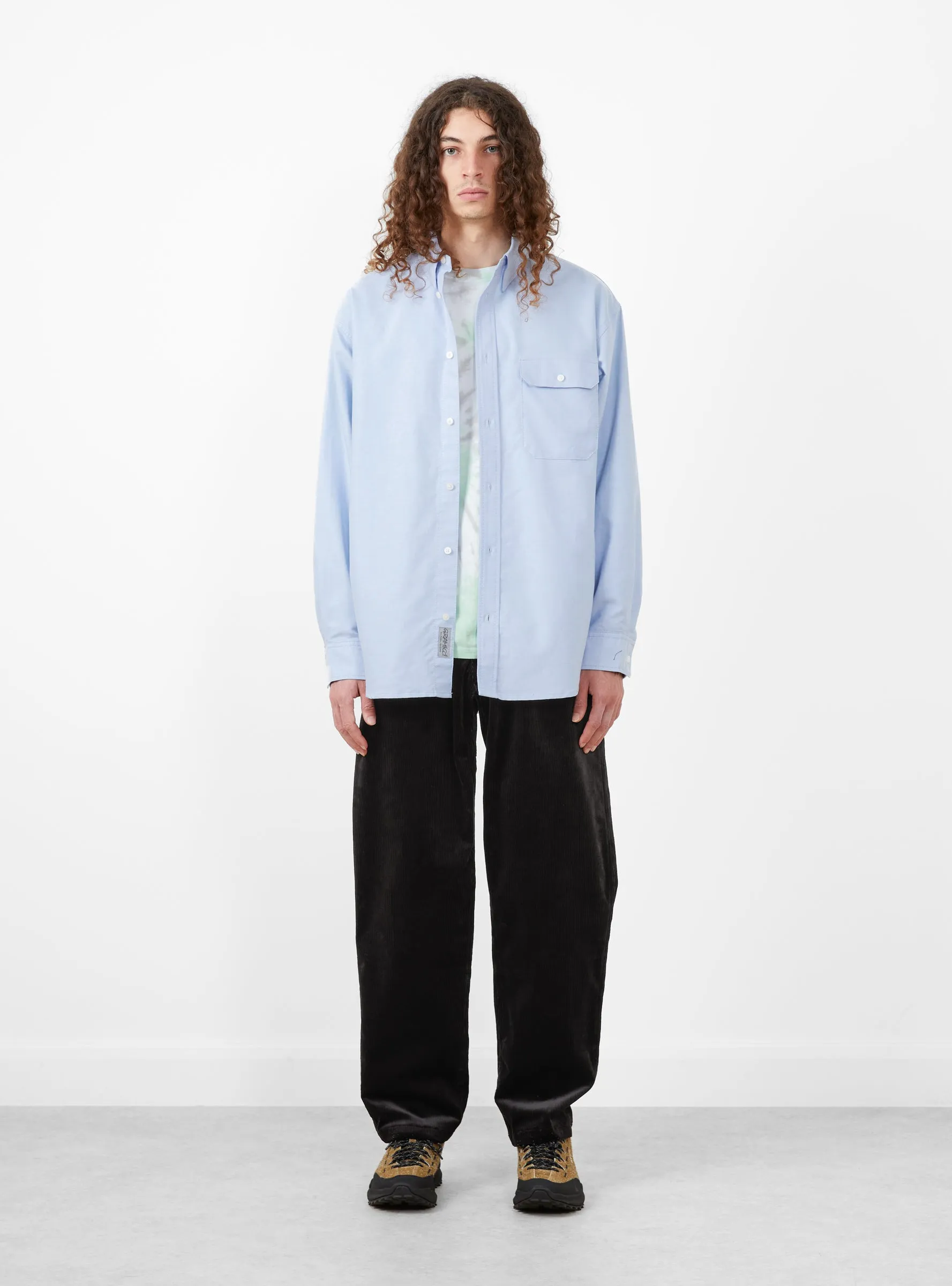 Oxford Button Down Stance Shirt Sky Blue