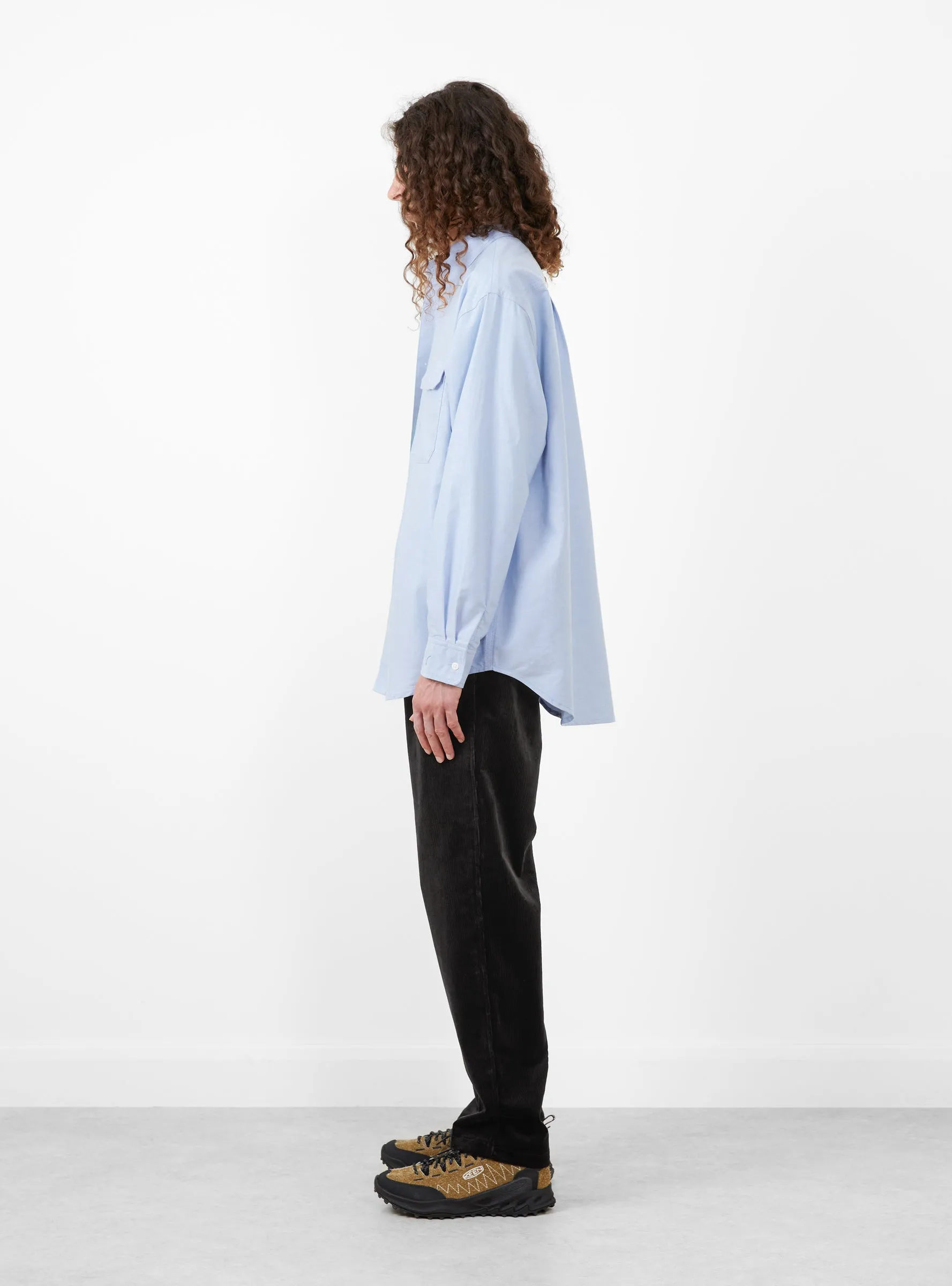 Oxford Button Down Stance Shirt Sky Blue