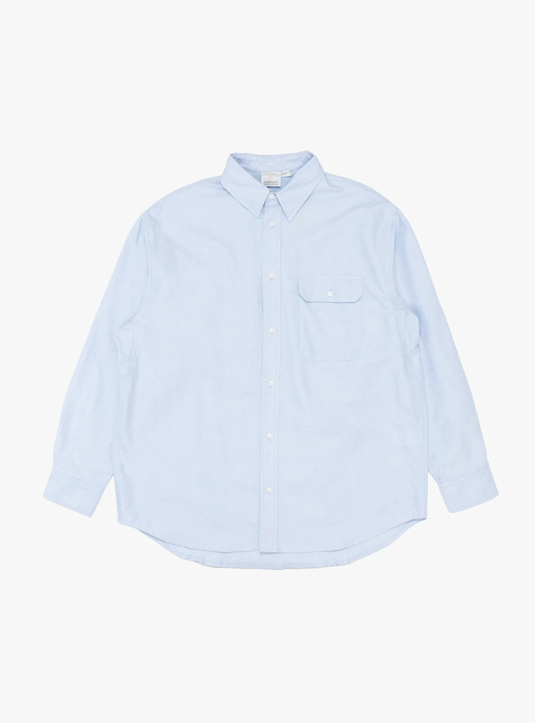 Oxford Button Down Stance Shirt Sky Blue