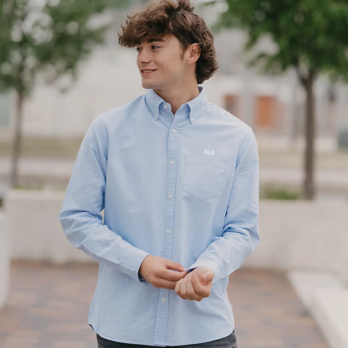 Phi Tau Brooks Brothers Oxford Button Up Shirt