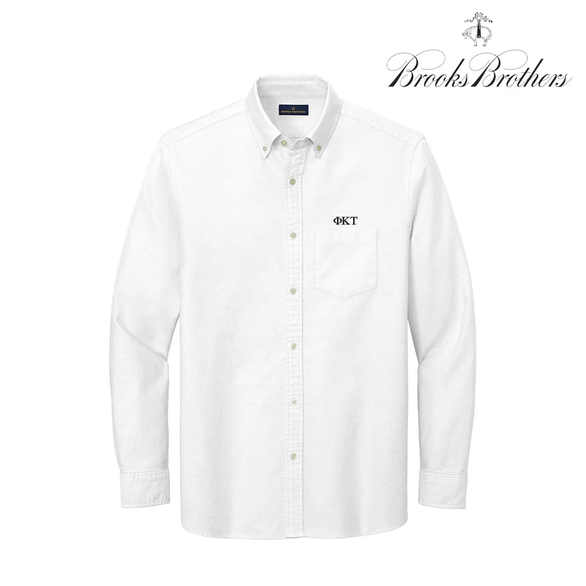 Phi Tau Brooks Brothers Oxford Button Up Shirt