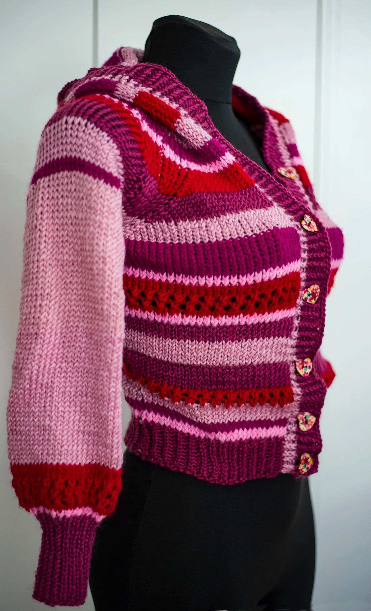 "I Want To Ride My Bike" cardigan