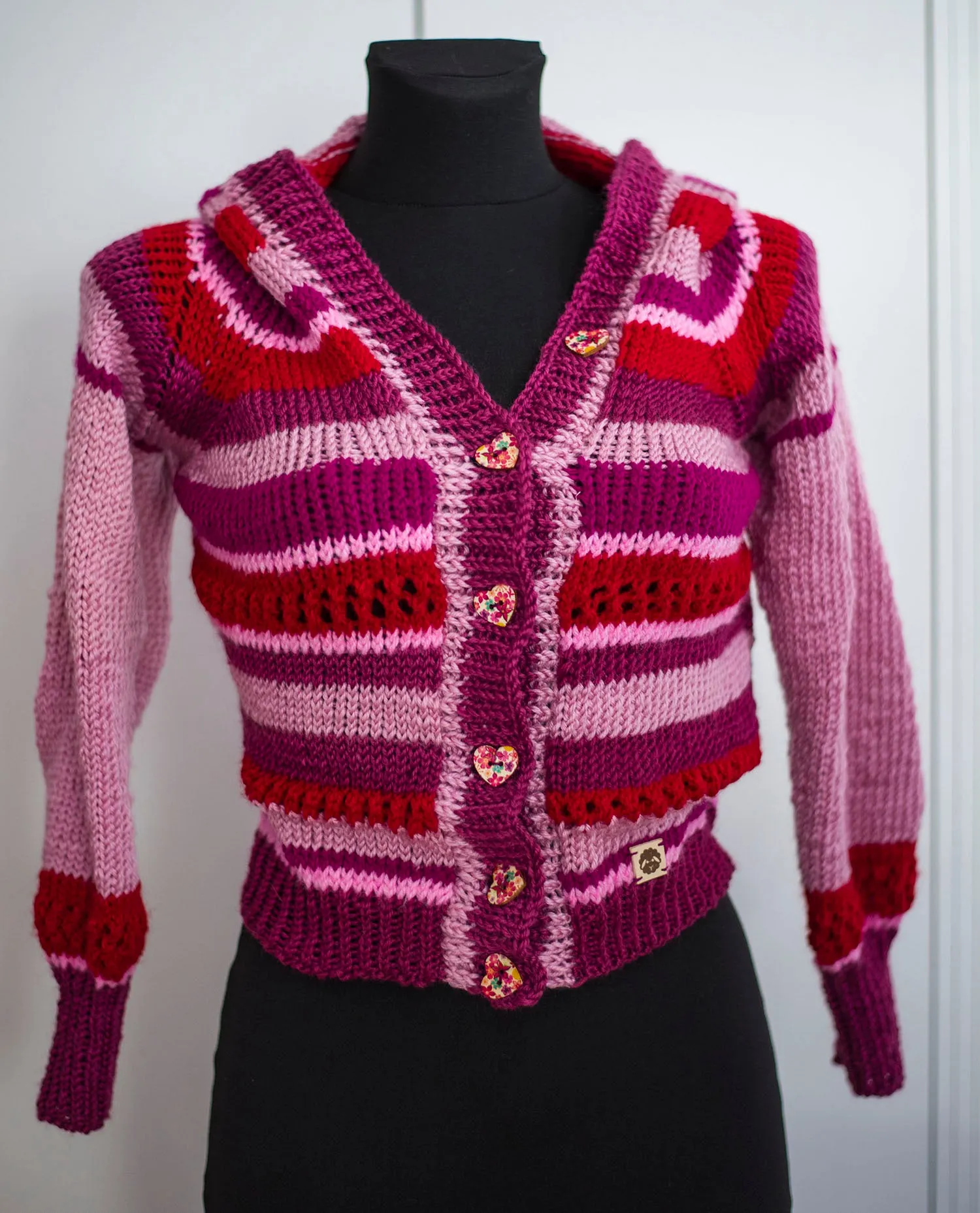"I Want To Ride My Bike" cardigan