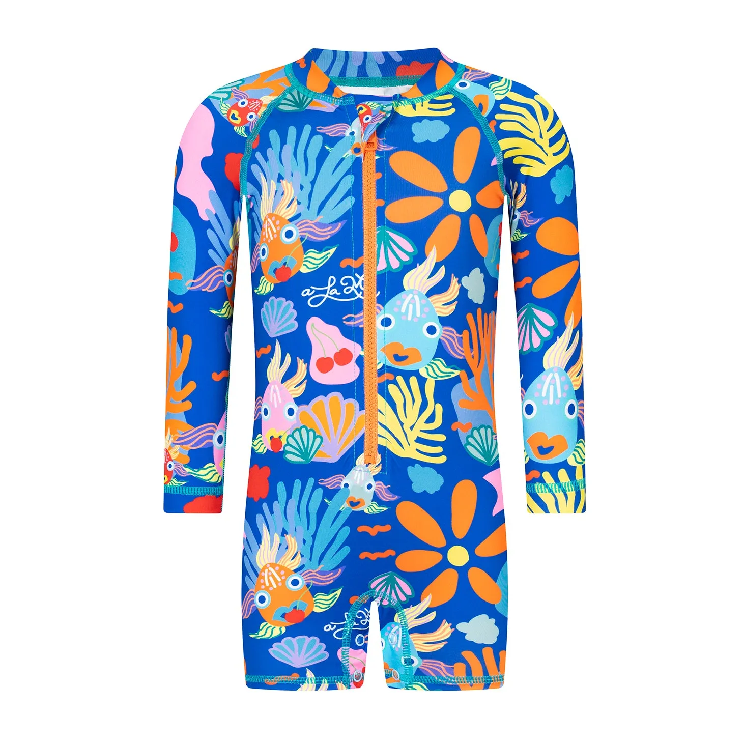Sparkling Fish Baby One Piece Sunsuit