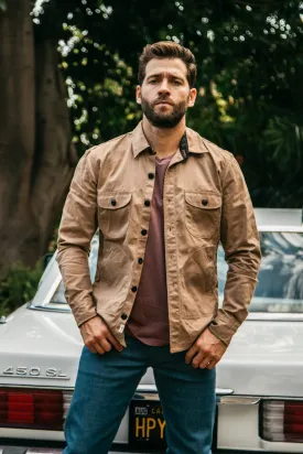 The Anvil Oxford Paraffin Wax Jacket - Khaki